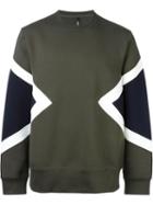 Neil Barrett Panelled Sweater