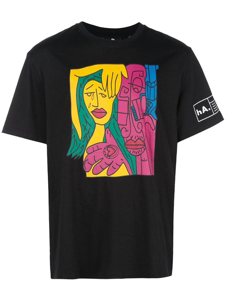 Haculla Guy And His Gun T-shirt - Black