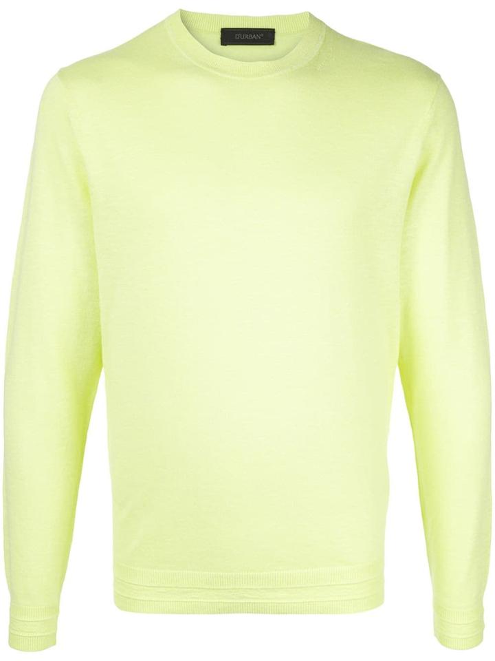 D'urban Crew Neck Jumper - Yellow