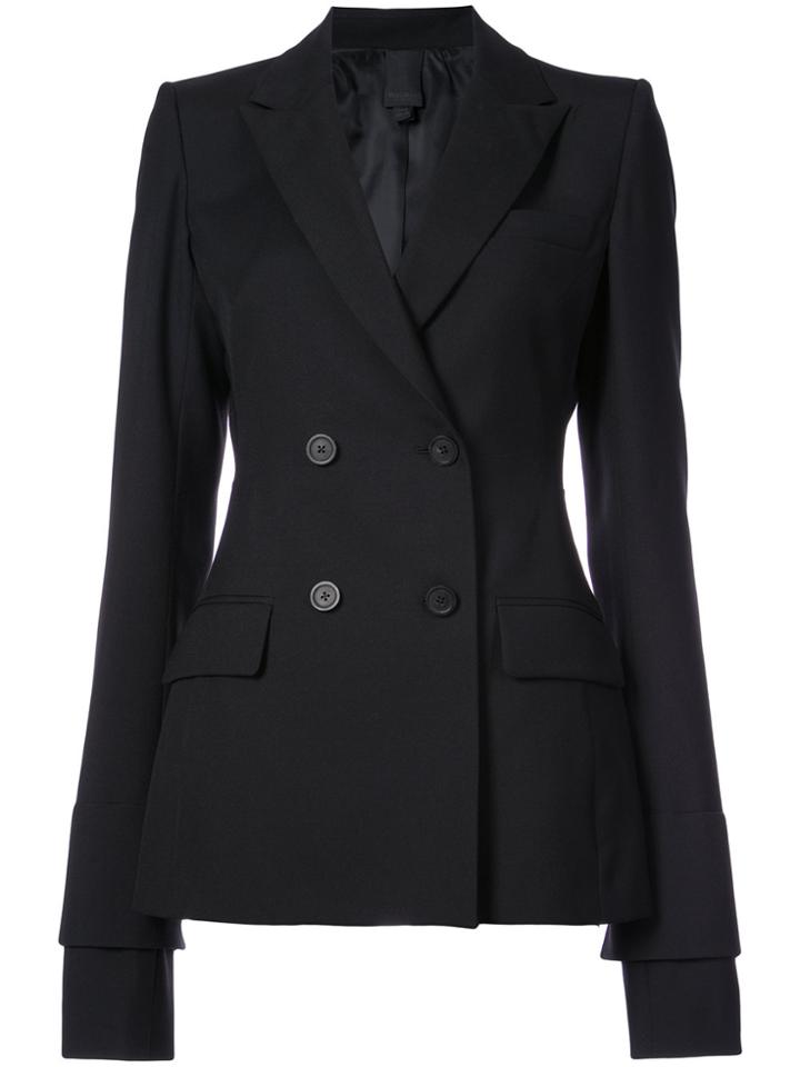 Vera Wang Classic Fitted Blazer - Black