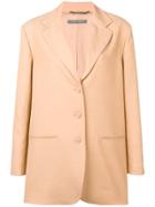 Alberta Ferretti Button-up Jacket - Neutrals