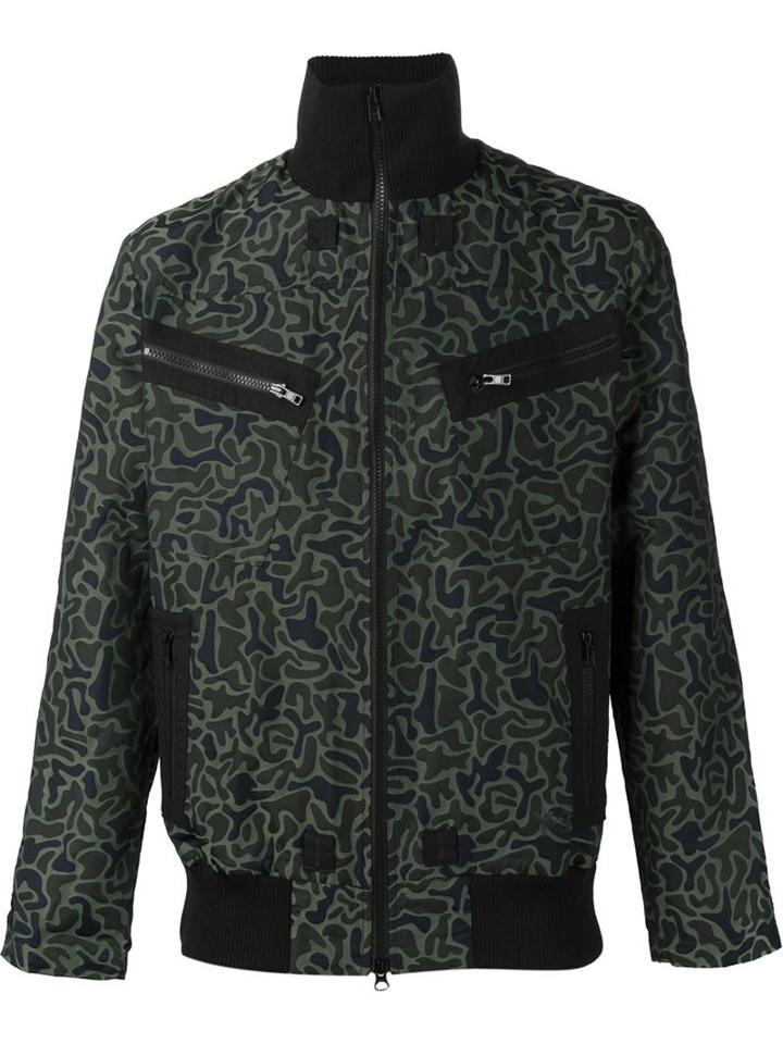 Y-3 Camouflage Print Jacket