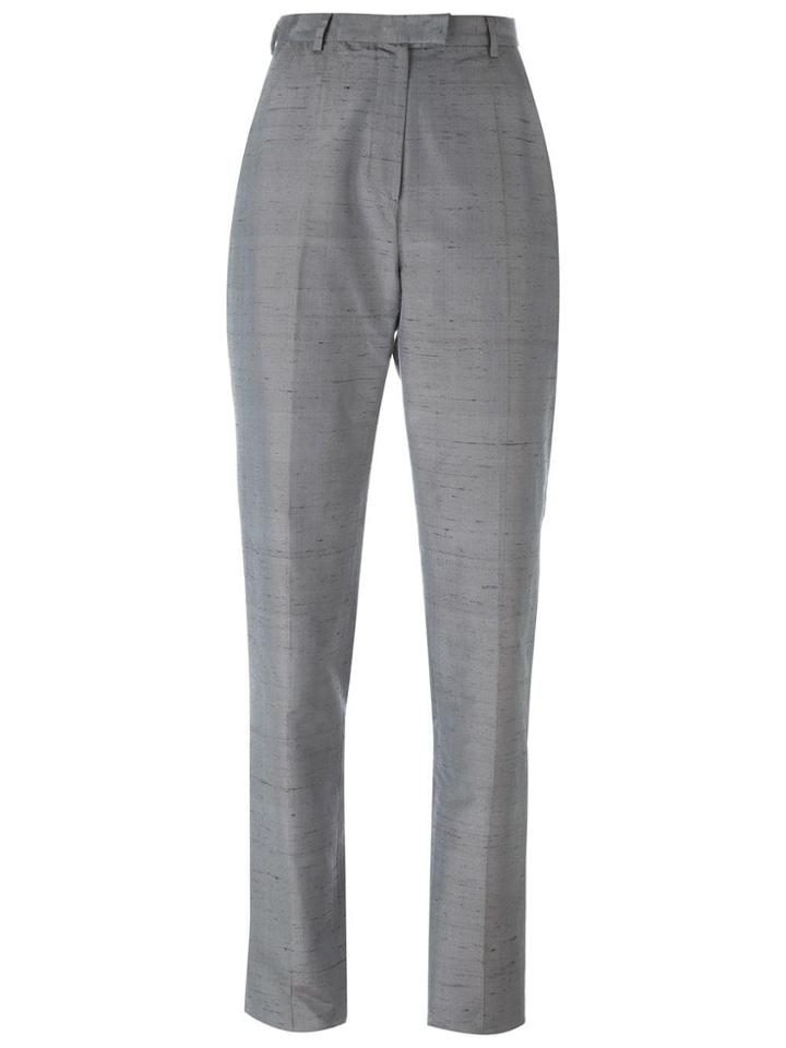 Romeo Gigli Pre-owned High Waist Trousers - Grey
