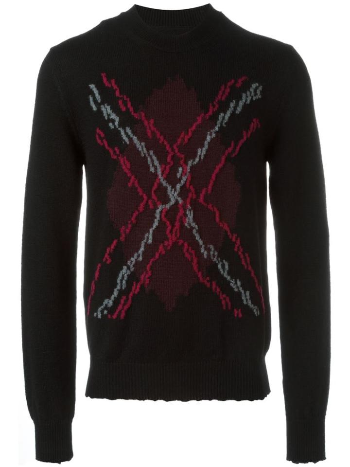 Maison Margiela Argyle Knit Sweater