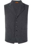 Barena Buttoned Up Waistcoat, Men's, Size: 52, Grey, Polyamide/wool
