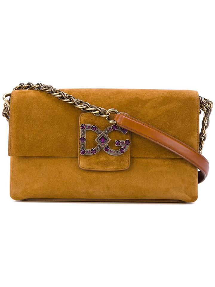 Dolce & Gabbana Dg Millennials Shoulder Bag - Brown