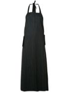Josh Goot Tailored Apron Dress, Women's, Size: Small, Blue, Wool