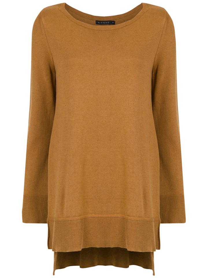Alcaçuz Blusa Detalhe - Brown