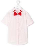 Vivetta Kids Cornacchia Shirt, Girl's, Size: 10 Yrs, Pink/purple