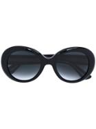Gucci Eyewear Oversized Sunglasses - Black