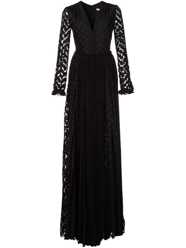 Maria Lucia Hohan Polka Dot Maxi Dress