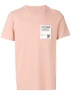 Maison Margiela Patch Embroidered T-shirt - Pink & Purple