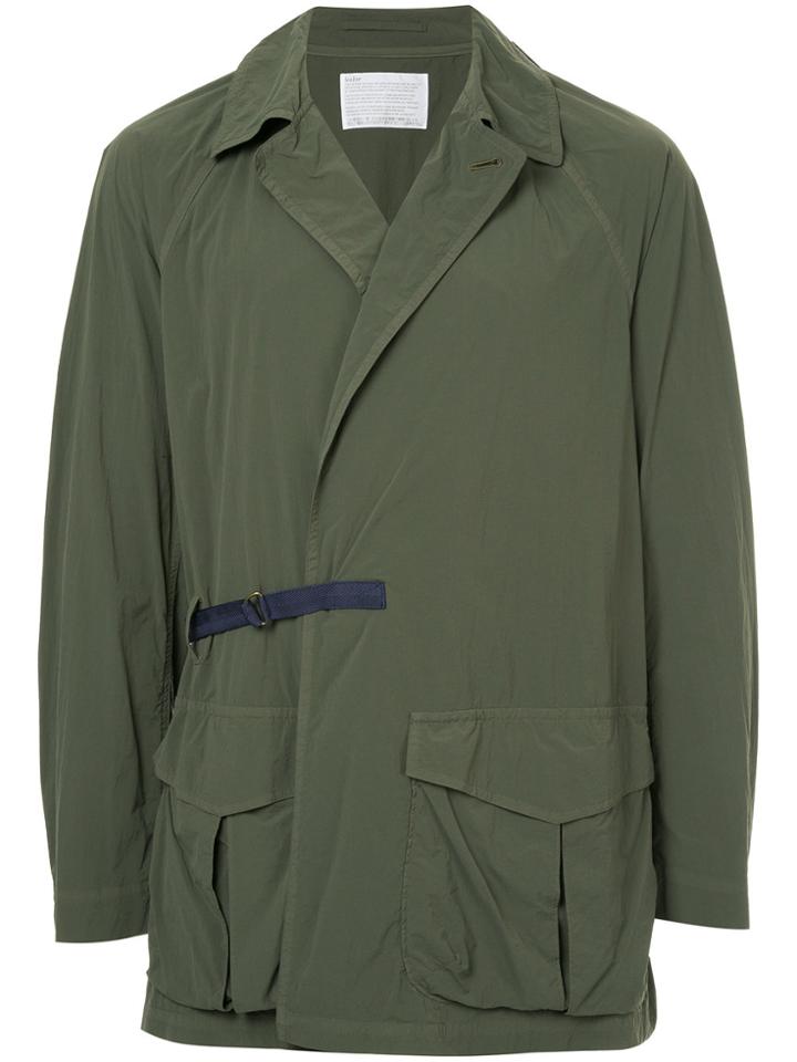 Kolor Cargo Pocket Coat - Green