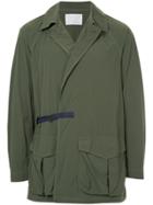 Kolor Cargo Pocket Coat - Green
