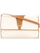 Gucci Vintage Gg Pattern Shoulder Bag - White