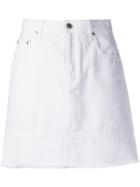 Msgm Mini Skirt - White