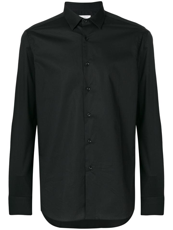 Paolo Pecora Classic Fitted Shirt - Black