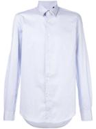 Dell'oglio Curved Hem Shirt - Blue