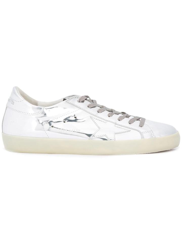 Golden Goose Deluxe Brand Super Star Sneakers - Metallic