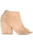 Marsèll Open Toe Ankle Boots - Nude & Neutrals