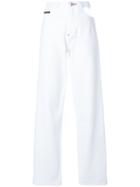 Philipp Plein Leona Sun Jeans - White
