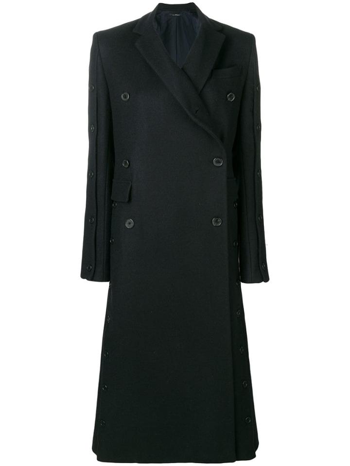 Rokh Classic Long Coat - Blue