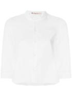 Marni Cropped Shirt - White