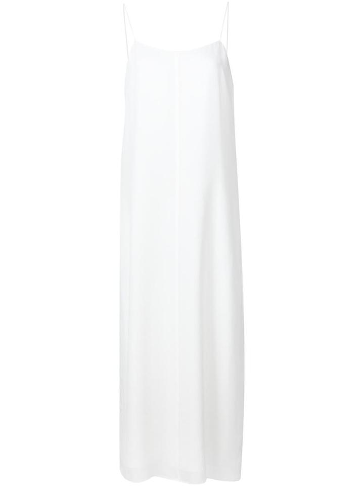T By Alexander Wang Layered Cami Dress, Women's, Size: 2, White, Silk