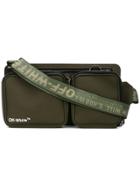 Off-white Logo Belt Bag - Green