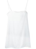 Dkny - Sleeveless Slip Top - Women - Polyester/triacetate/viscose - L, White, Polyester/triacetate/viscose