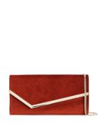 Jimmy Choo Erica Clutch Bag - Orange
