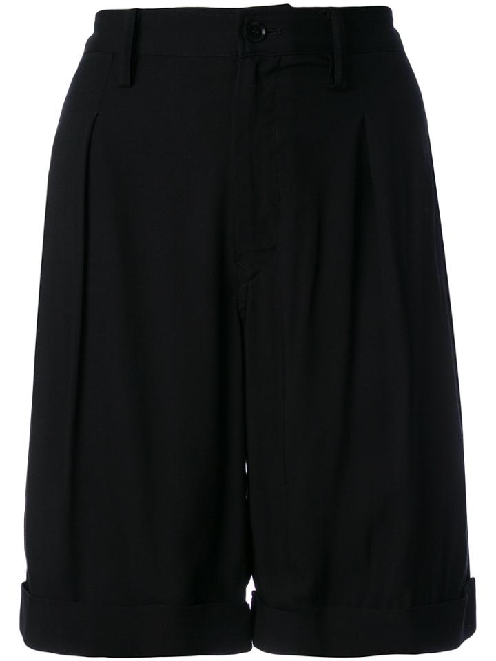 Yohji Yamamoto Tailored Shorts - Black