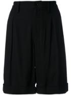 Yohji Yamamoto Tailored Shorts - Black
