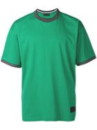 Prada Contrasting Trim T-shirt - Green