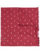 Coach - Wrap Scarf - Women - Silk/cotton - One Size, Pink/purple, Silk/cotton