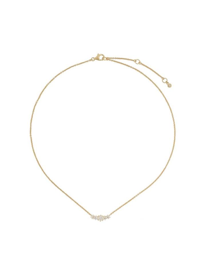 Astley Clarke Mini Linia Rainbow Necklace - Gold