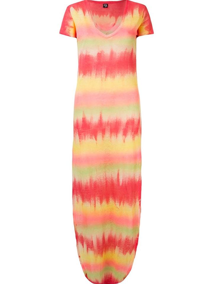 Skinbiquini Side Slits Long Tie Dye Dress