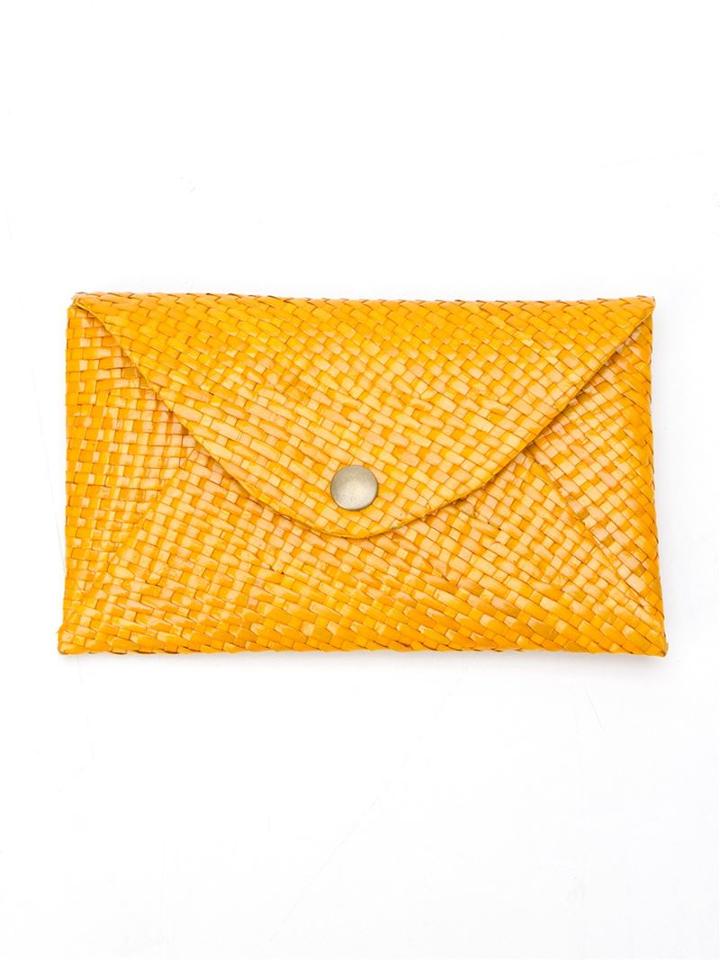 Serpui Straw Wallet