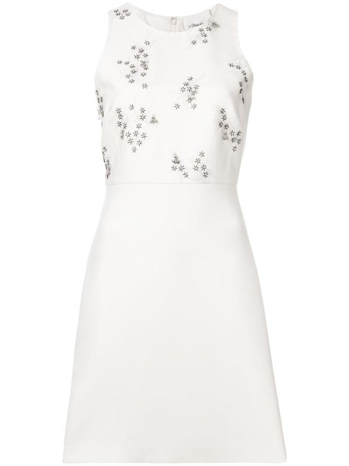 3.1 Phillip Lim Sleeveless Embellished Dress - Neutrals