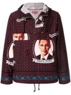 Supreme Obama-print Hooded Jacket - Multicolour