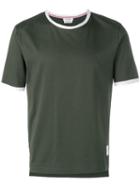 Thom Browne Jersey Ringer Tee - Green