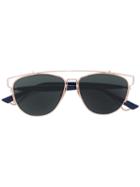 Dior Eyewear - Technologic Sunglasses - Unisex - Acetate/metal (other) - One Size, Blue, Acetate/metal (other)
