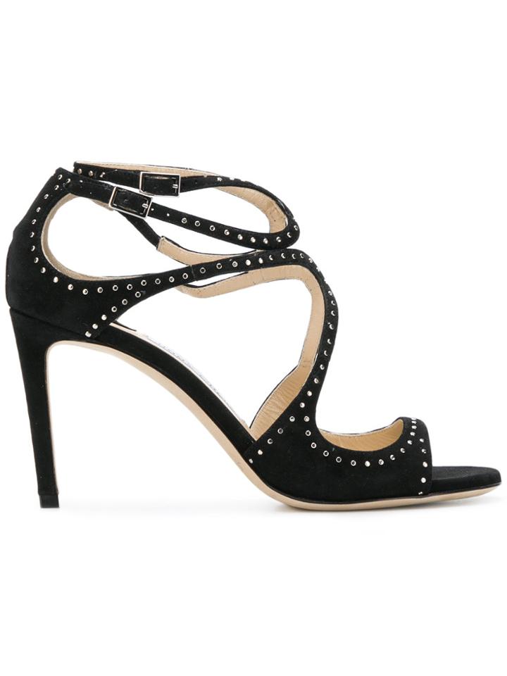 Jimmy Choo Ivette Criss Cross Pumps - Black