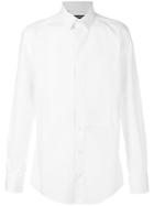 Dolce & Gabbana Panelled Long Sleeved Shirt - White