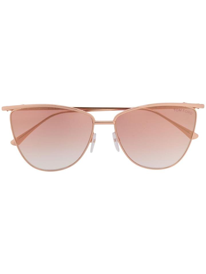 Tom Ford Eyewear Veronica Sunglasses - Gold