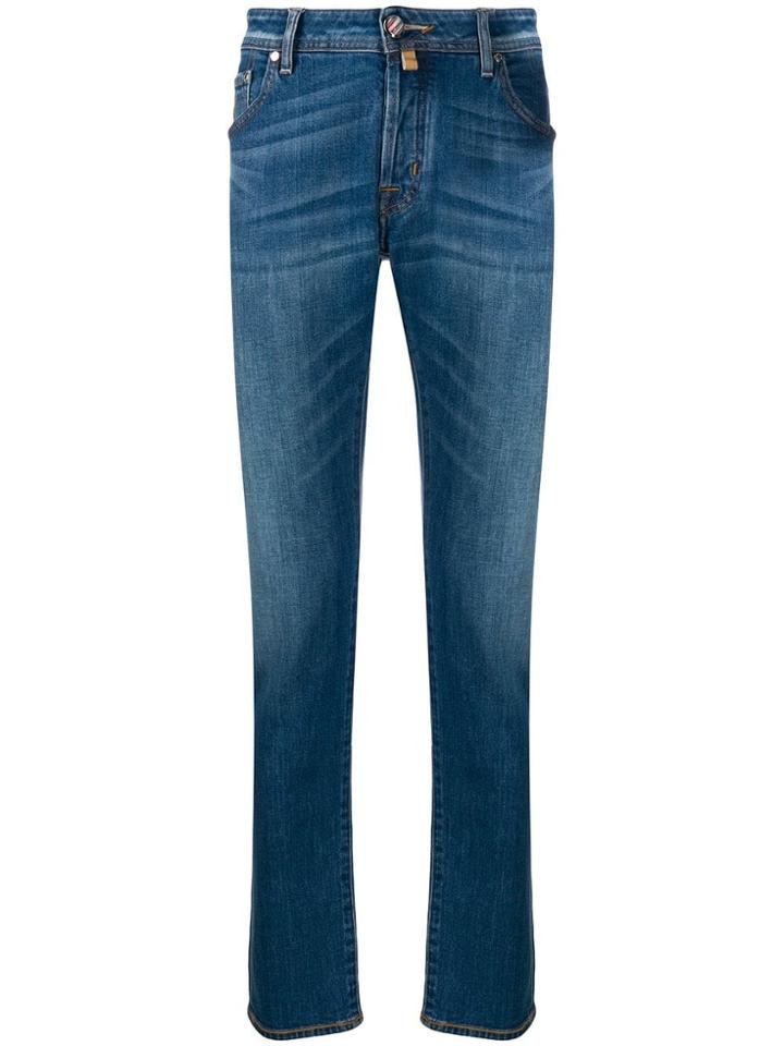 Jacob Cohen Red Pony Label Jeans - Blue