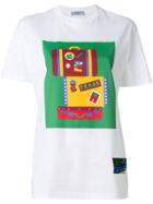 Prada Suitcase Print T-shirt - White