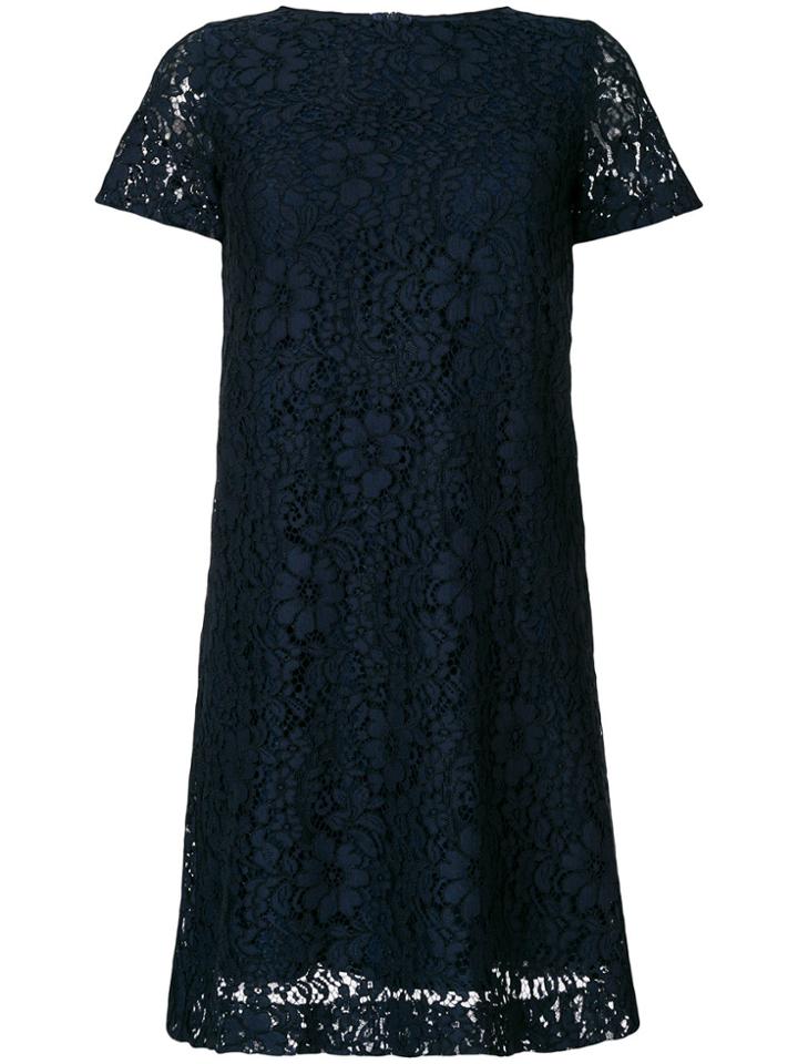 Blanca Lace Dress - Blue