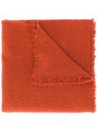Faliero Sarti Flannel Scarf - Orange