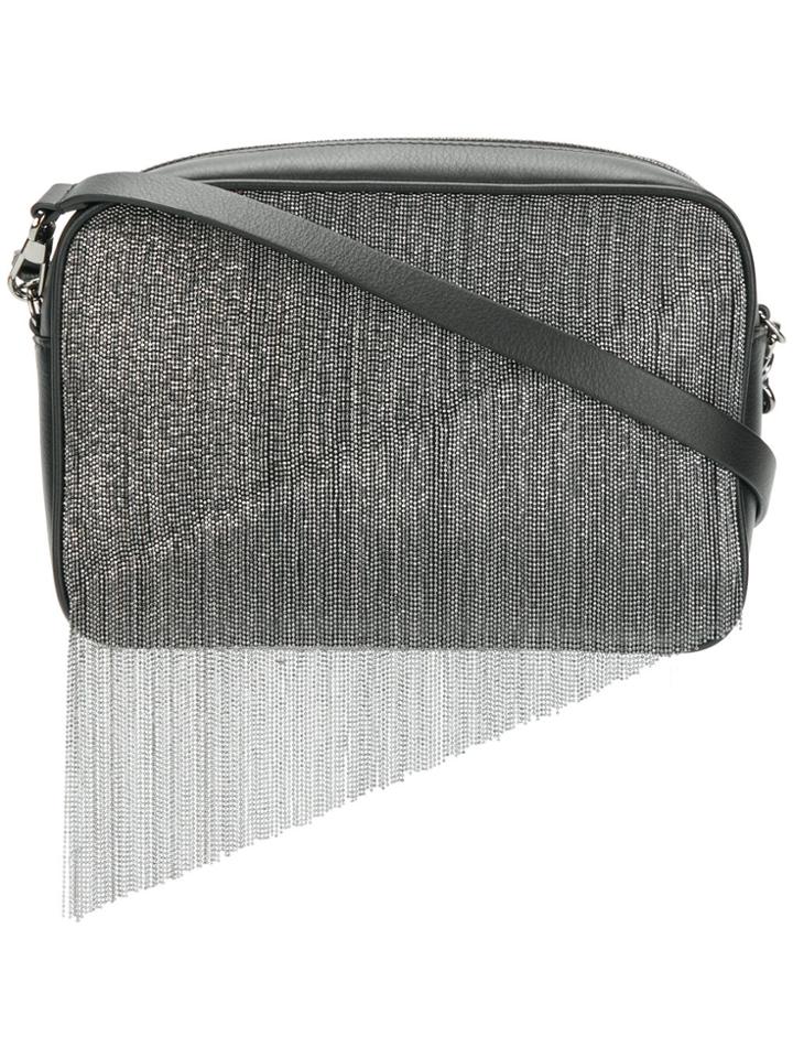 Fabiana Filippi Embellished Shoulder Bag - Black